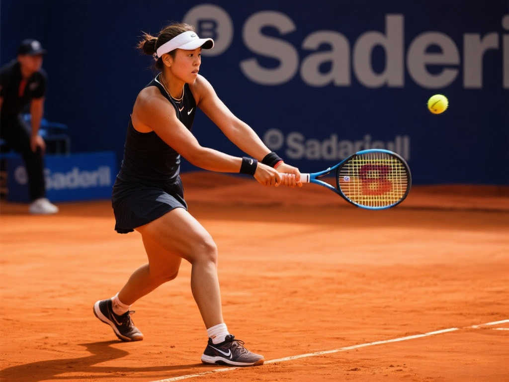 郑钦文复出首秀遗憾告负,0-2负于波塔波娃止步马德里站64强 郑钦文复出首秀遗憾告负,0-2负于波塔波娃止步马德里站64强