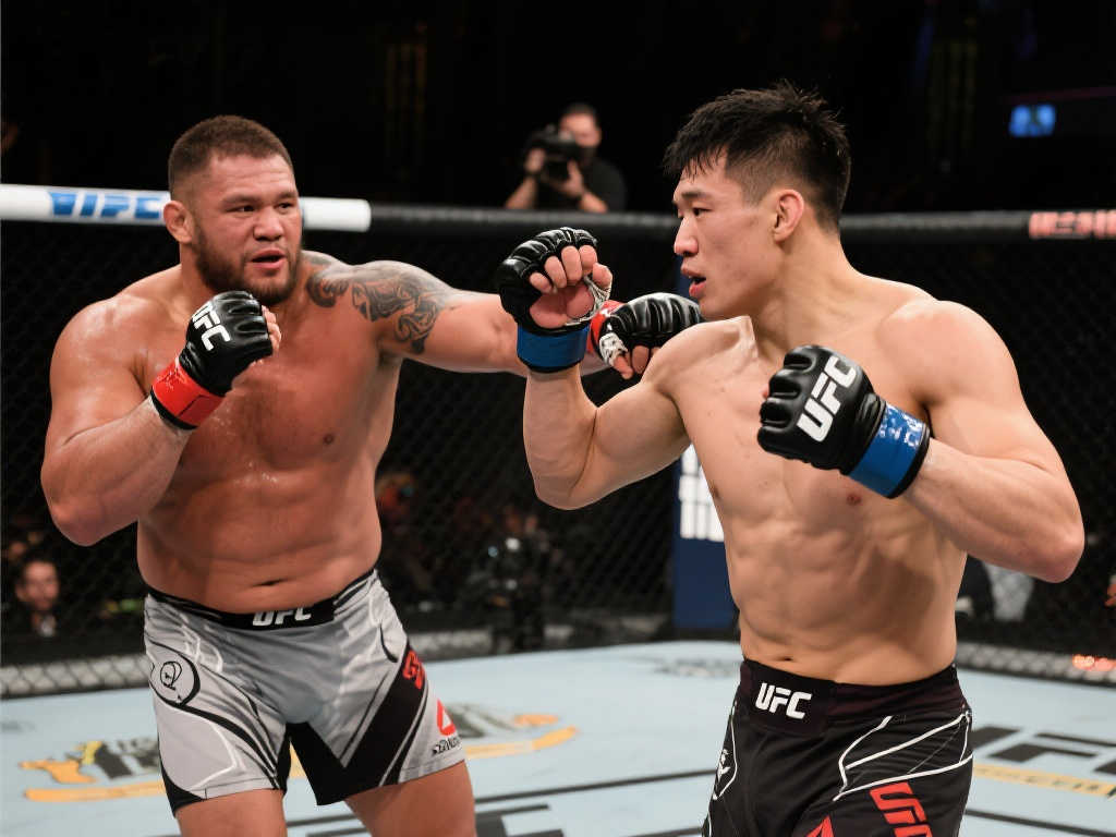 中国力量闪耀!UFC:张名扬4分钟KO‘狮心’史密斯,豪取三连胜! 中国力量闪耀!UFC:张名扬4分钟KO‘狮心’史密斯,豪取三连胜!
