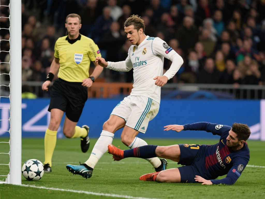 皇马TV:裁判国家德比4次判罚失误,贝尔进球被吹&C罗摔倒未获点球 皇马TV:裁判国家德比4次判罚失误,贝尔进球被吹&C罗摔倒未获点球